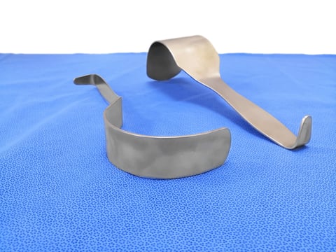 Closeup Image Of Medical Surgical Deaver Retractor