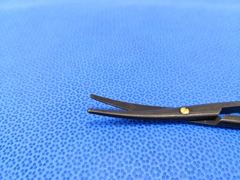 Medical Surgical Scissor Tip With Black Ceramic Coating