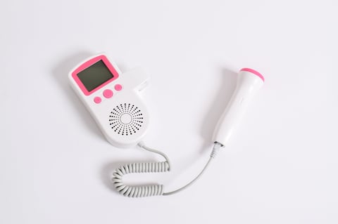 Doppler de latido fetal 3.0 MHz modelo Premium equipo médico prenatal