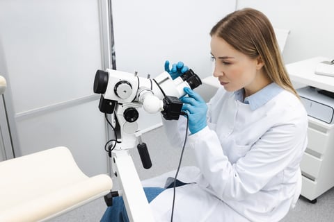 Cámara de colposcopía HD