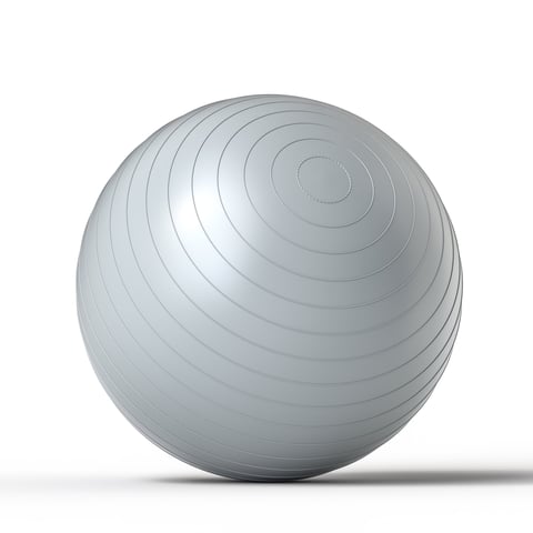Pelota Gym Ball Pilates Yoga 65 cm azul