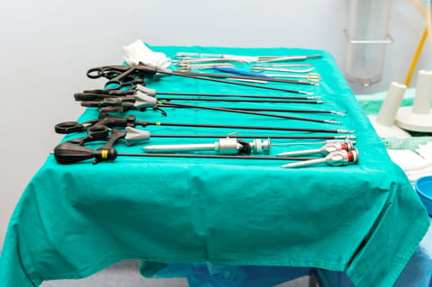 Pinza laparoscópica articulada para cirugía endoscópica