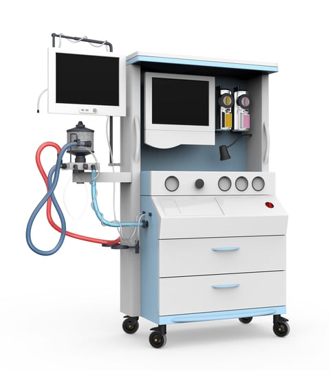 Máquina de anestesia Royal Meditech RAM-100II