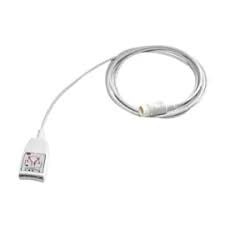 White USB charging cable